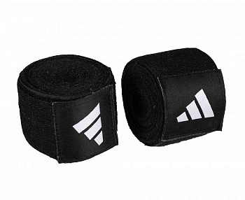 adiBP03S Бинты боксерские Boxing Pro Hand Wrap черные
