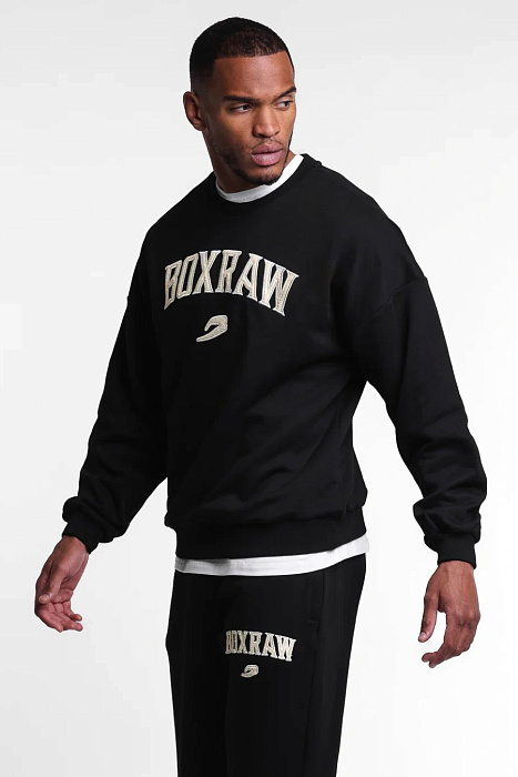 Свитшот East Street Boxraw черный