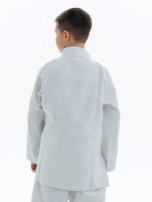 Кимоно детское джиу-джитсу Puncher White (без пояса)