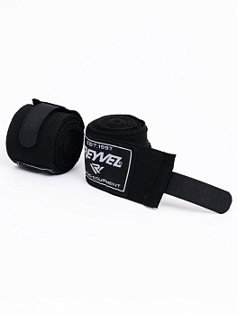 Бинт с эластаном в футляре Размер 3м (черный)