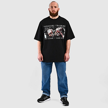 Футболка Hardcore Training Triumph Black Oversized Fit