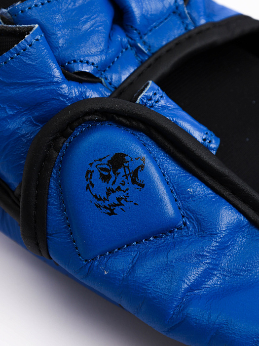 Перчатки HYBRID REVANSH СОЮЗ ММА РОССИИ, синий, кожа