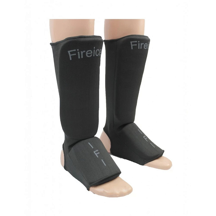 Защита голени и стопы FIREICE NEW (чулком), черные