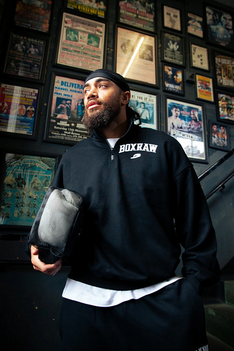 Зип-свитшот East Street 1/4 Zip Boxraw