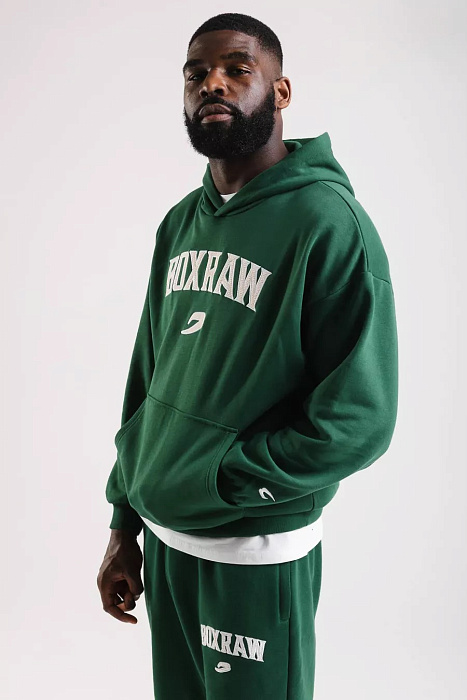 ХУДИ EAST STREET Boxraw Зеленый