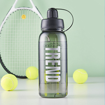 Бутылка для воды TREND,1400 мл, черный