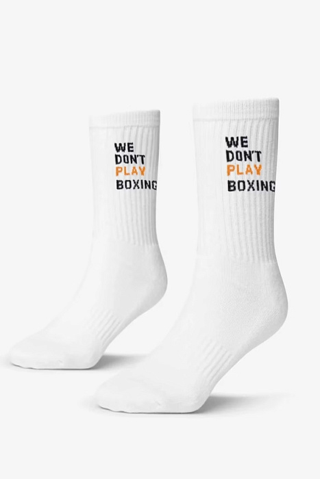 Носки We Don't Play Boxing (3 пары) (Белый, M)