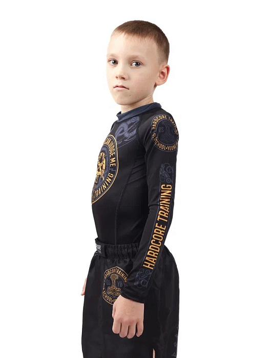 Детский рашгард Hardcore Training Glima LS
