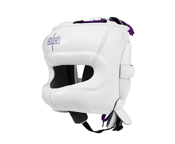 C160 Шлем боксерский с бампером Clinch Undefeated белый