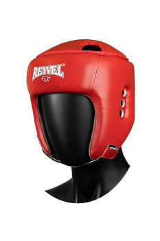 Шлем боксёрский винил красный