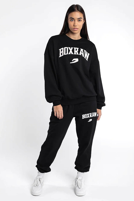 Свитшот женский East Street Boxraw Черный 