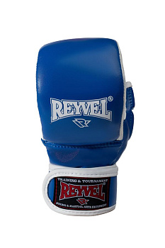 Перчатки ММА pro training синии