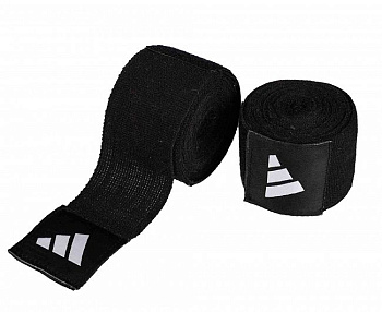 adiBP03S Бинты боксерские Boxing Pro Hand Wrap черные