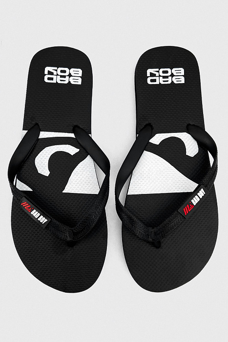 Шлепанцы, сланцы,  Вьетнамки Bad Boy черный