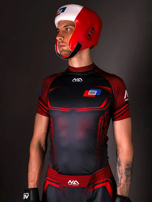 Рашгард NEW ARMOR СОЮЗ детский Красный