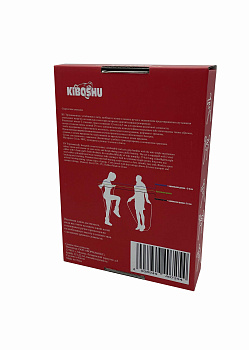 53-12 Kiboshu Скакалка Скоростная с двуя шнурами/Черный/Метал