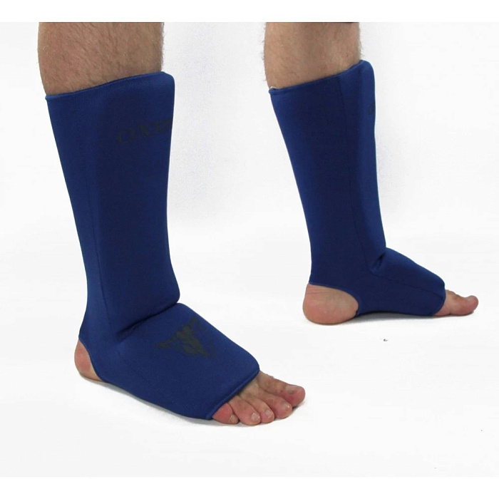 Защита голени и стопы OXXFIRE (чулком), синие