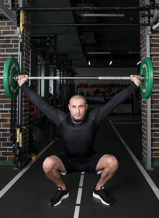 Рашгард мужской BoyBo First Edition, чёрный