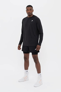 Лонгслив Valdes Черный