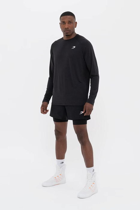 Лонгслив Valdes Черный