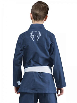 Кимоно для бжж Venum Contender Kids Light Blue с поясом