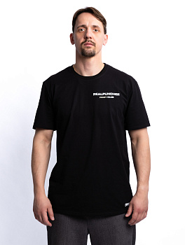 Футболка черная REALPUNCHER