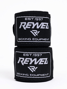 Бинт с эластаном в футляре Размер 3м (черный)