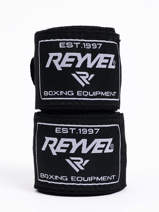 Бинт с эластаном в футляре Размер 3м (черный)