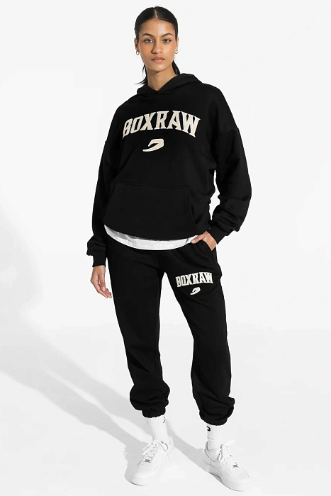 ХУДИ женский EAST STREET Boxraw Черный