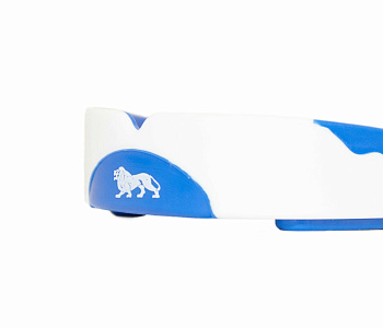 Капа Lonsdale 1-челюст. Lion Guard син/бел.