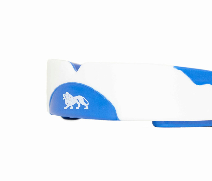 Капа Lonsdale 1-челюст. Lion Guard син/бел.