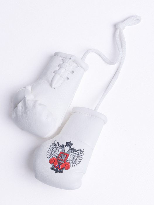 Сувенирные перчатки белые ФБ РОССИИ