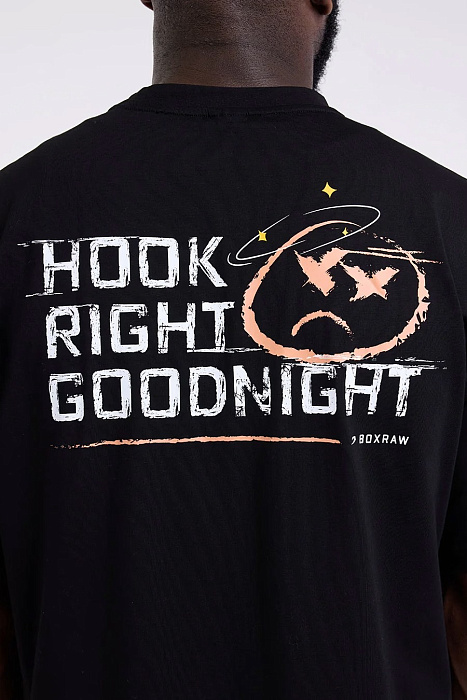 Футболка Hook Right Goodnight Oversized Черный
