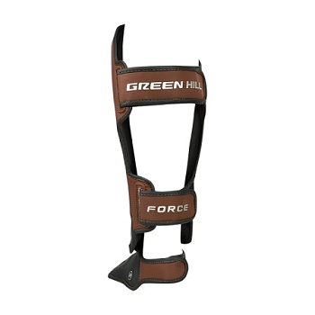 CNSGK-980 Защита голень-стопа Force 3D inject foam KK Чёрно-коричневый