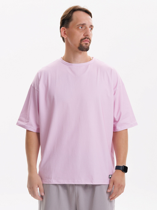 Футболка PUNCHER Motorcycle розовая