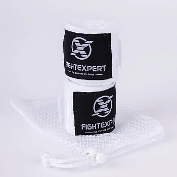 Бинт для бокса Fight Expert Profi белый