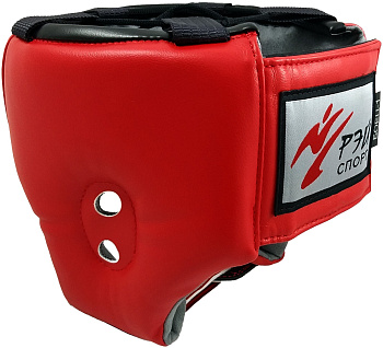 Шлем для единоборств Ray Sport БОЕЦ-1, красный