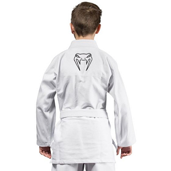 Кимоно для бжж Venum Contender Kids White с поясом