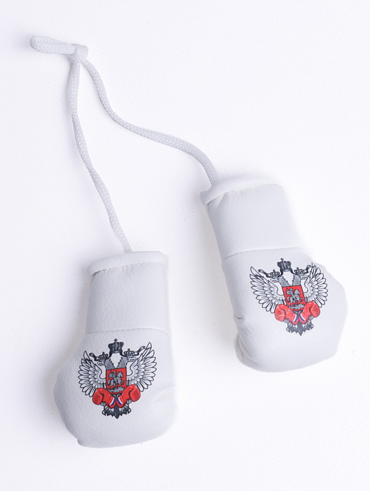 Сувенирные перчатки белые ФБ РОССИИ