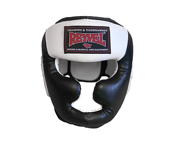 Шлем трен. винил Ч/Б 