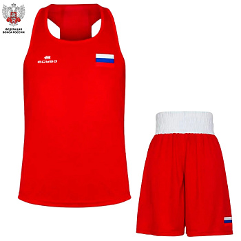 Форма боксерская BoyBo Titan, IB-27 (одобрено ФБР), красный