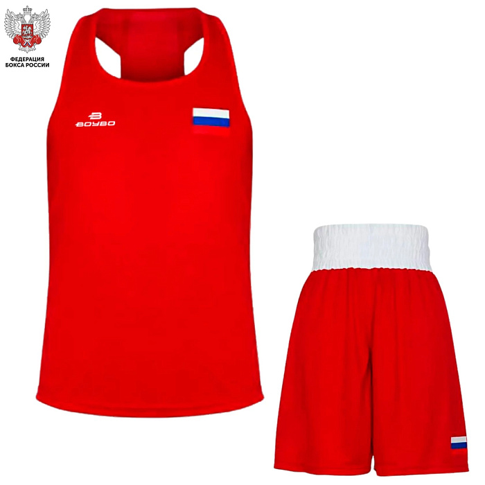 Форма боксерская BoyBo Titan, IB-27 (одобрено ФБР), красный