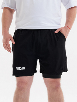 Шорты Puncher 2 в 1 Black