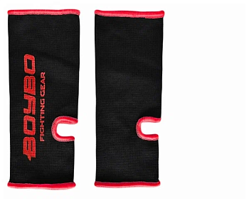 Суппорт голеностопа BoyBo BAS550, черно-красный
