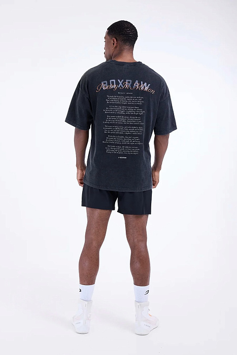 Футболка Poetry In Motion Oversized Черный