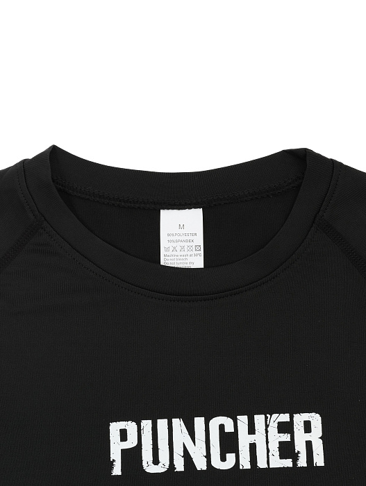 Рашгард компрессионный Puncher 1.0 L\S черный