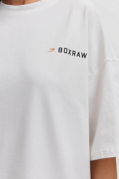 ФУТБОЛКА женская WE DON'T PLAY BOXING BOXRAW Белый