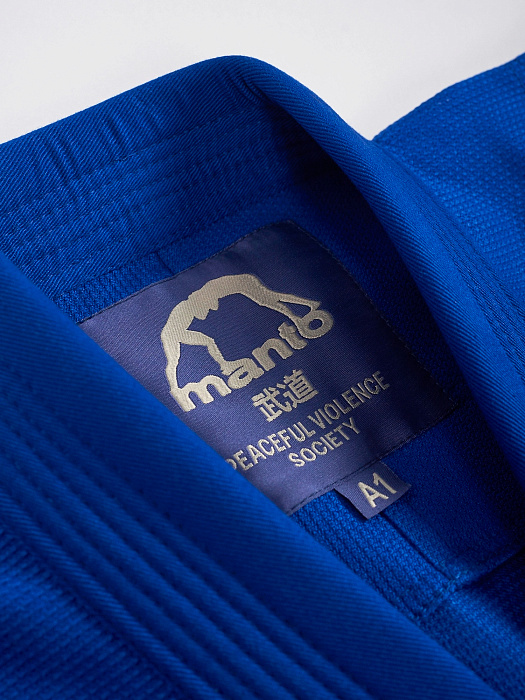 Кимоно MANTO "SOCIETY" BJJ GI blue