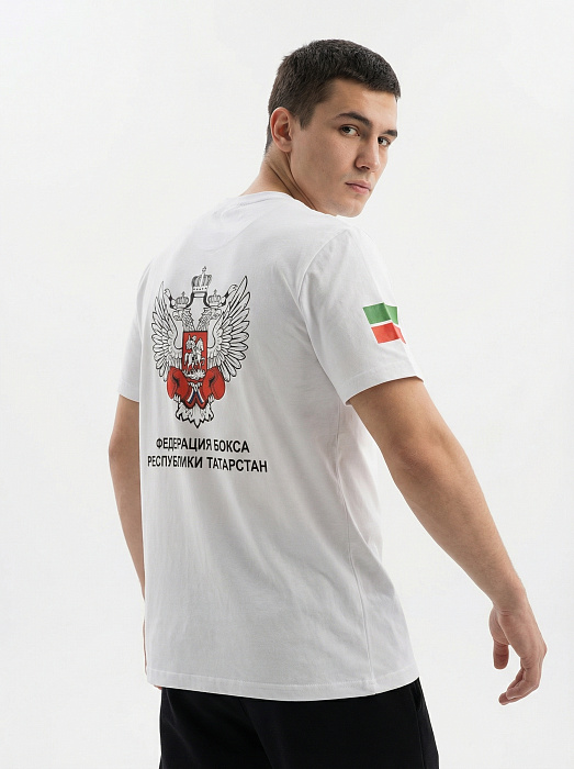 Футболка детская Федерация Бокса РТ Белая