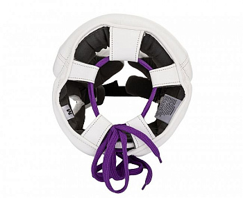 C162 Шлем боксерский Clinch Undefeated белый